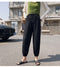 IMG 112 of Summer Korean Chiffon Women Pants Casual Loose Thin Jogger ins Pants