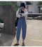 IMG 127 of Summer Korean Chiffon Women Pants Casual Loose Thin Jogger ins Pants