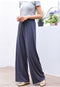 IMG 121 of Modal High Waist Long Pants Loose Korean Straight Clouds Wide Leg Women Cool Pants