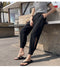 IMG 115 of Summer Korean Chiffon Women Pants Casual Loose Thin Carrot ins Pants