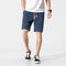 Img 2 - Cotton Blend Shorts Men Casual Pants Youth Loose Bermuda Korean Beach Oriental Bermuda Shorts