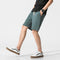 Img 4 - Cotton Blend Shorts Men Casual Pants Youth Loose Bermuda Korean Beach Oriental Bermuda Shorts