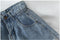 IMG 109 of High Waist Loose Hong Kong Vintage Wide Leg Pants Denim Shorts Women Summer All-Matching Folded Casual Hot Shorts