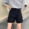 IMG 110 of Cargo Shorts Women Student Summer Loose Straight bfWide Leg Mid-Length Couple Pants Shorts