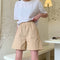 IMG 120 of Cargo Shorts Women Student Summer Loose Straight bfWide Leg Mid-Length Couple Pants Shorts