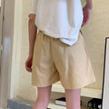 IMG 119 of Cargo Shorts Women Student Summer Loose Straight bfWide Leg Mid-Length Couple Pants Shorts