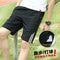 Img 2 - Summer Casual Sporty Men knee length Thin Loose Shorts Breathable Jogging Fitness Beach Pants