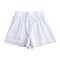 Img 5 - Ice Silk Cotton Blend Shorts Women Summer Loose Thin High Waist Slim Look Trendy Plus Size Track Casual Wide Leg Pants