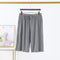 Img 8 - Men Sporty Casual knee length Shorts Summer Home Loose Solid Colored Mid-Length