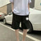 Summer Casual Running Shorts Men Loose Korean Trendy ins All-Matching Mid-Length Pants Straight Beach Shorts