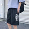 Summer Casual Running Shorts Men Loose Korean Trendy ins All-Matching Mid-Length Pants Straight Beach Shorts