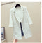Img 8 - Striped Blazer Women Mid-Length Popular Casual Suit Korean Thin Breathable