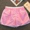 Img 14 - Candy Colors Women Gym Shorts Summer Quick-Drying Casual Pants Loose Plus Size Jogging Hot Solid Colored Beach Beachwear