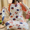 Img 3 - Pajamas Women Summer Sweet Look Adorable Cartoon Short Sleeve Pyjamas Thin Loose Casual Cozy Student Loungewear