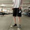 IMG 108 of Summer Casual Running Shorts Men Loose Korean Trendy ins All-Matching Mid-Length Pants Straight Beach Shorts