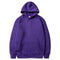 Thick Blank Sweatshirt Plus Size Solid Colored Hoodies Outerwear