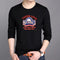 Long Sleeved T-Shirt Tops Cotton Trendy Round-Neck Matching Sweatshirt Outerwear