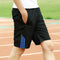 Img 1 - Summer Casual Sporty Men knee length Thin Loose Shorts Breathable Jogging Fitness Beach Pants