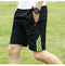 IMG 111 of Summer Casual Sporty Men knee length Thin Loose Shorts Breathable Jogging Fitness Beach Pants Shorts