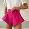 IMG 110 of Europe Wide Leg Pants Women Street Style Sexy High Waist Hot Shorts