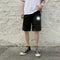 IMG 105 of Summer Casual Running Shorts Men Loose Korean Trendy ins All-Matching Mid-Length Pants Straight Beach Shorts