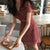 Img 1 - Korea ChicFrench Niche Elegant Young Look Floral Dress Sweet Look Teenage Girl V-Neck Slimming A Line Skirt
