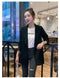IMG 103 of chicBlack Suits Women Korean Casual Slim Look Suit Mid-Length Uniform Outerwear