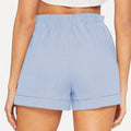 IMG 109 of Europe Women Trendy Casual Belt Cotton Blend Shorts