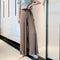 Wide Leg Pants Women High Waist Drape Floor Length Thin Loose Sparkle Casual Chiffon Long Straight Starry Sky Pants