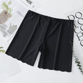 Img 3 - Summer Women Ice Silk Seamless Safety Pants Non Folded Plus Size Anti-Exposed Short Shorts Leggings