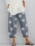 Img 4 - Women Trendy Loose Printed Stretchable Waist Pocket Pants