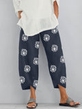 Img 9 - Women Trendy Loose Printed Stretchable Waist Pocket Pants