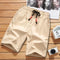 Summer Casual Shorts Cotton Blend knee length Breathable Cooling Men Pants Korean Thin Shorts