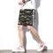 IMG 127 of Summer Camo Prints Shorts Men Trendy Breathable knee length Casual Pants Korean Loose Beach Shorts