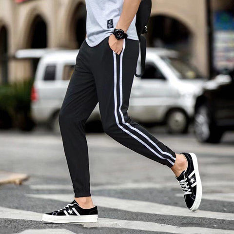 Pants Men Sporty Casual Summer Korean Trendy Young Stylish Student Jogger Pants