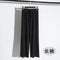 Img 6 - Ice Silk Drape Wide Leg Pants Women Summer Ankle-Length High Waist Elastic Loose Floor Length Long Straight Pants