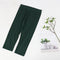 Img 10 - Korean Solid Colored Cropped Pants Women Straight Cooling Three Quarter Beach Leggings Pants