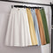 Img 5 - Slim Look Mid-Length Korean High Waist Flare A-Line Mori Fresh Looking College Skirt