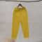 Img 8 - Cotton Blend Pants Women Thin Carrot All-Matching Casual Loose Plus Size High Waist Ankle-Length Straight Pants