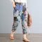 Img 4 - Cotton Quality Art Summer Slim-Look All-Matching Women Printed Ankle-Length Blend Pants