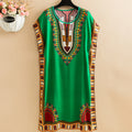 Img 10 - Cultural Style Cotton Pyjamas Women Plus Size Elderly Summer Mid-Length Loose Home