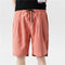 Img 5 - Summer Men Casual Shorts Loose Korean Trendy Hong Kong knee length Beach Pants