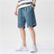 Summer Men Casual Shorts Loose Korean Trendy Hong Kong knee length Beach Pants Shorts