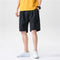 Summer Men Casual Shorts Loose Korean Trendy Hong Kong knee length Beach Pants Shorts