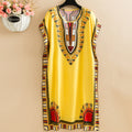 Img 11 - Cultural Style Cotton Pyjamas Women Plus Size Elderly Summer Mid-Length Loose Home