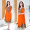 Img 9 - Cultural Style Cotton Pyjamas Women Plus Size Elderly Summer Mid-Length Loose Home