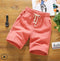 Men Casual Pants Cotton Blend Beach Korean Solid Colored Flaxen Slim Look Shorts