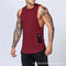 Summer Loose Vest Tank Top Men Printed Fitness Sleeveless Cotton Tank Top