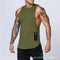 Summer Loose Vest Tank Top Men Printed Fitness Sleeveless Cotton Tank Top