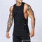 Summer Loose Vest Tank Top Men Printed Fitness Sleeveless Cotton Tank Top